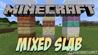 скрин Мод Двойные Блоки - Mixed Slab