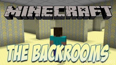 скрин Мод The Backrooms Лабиринт